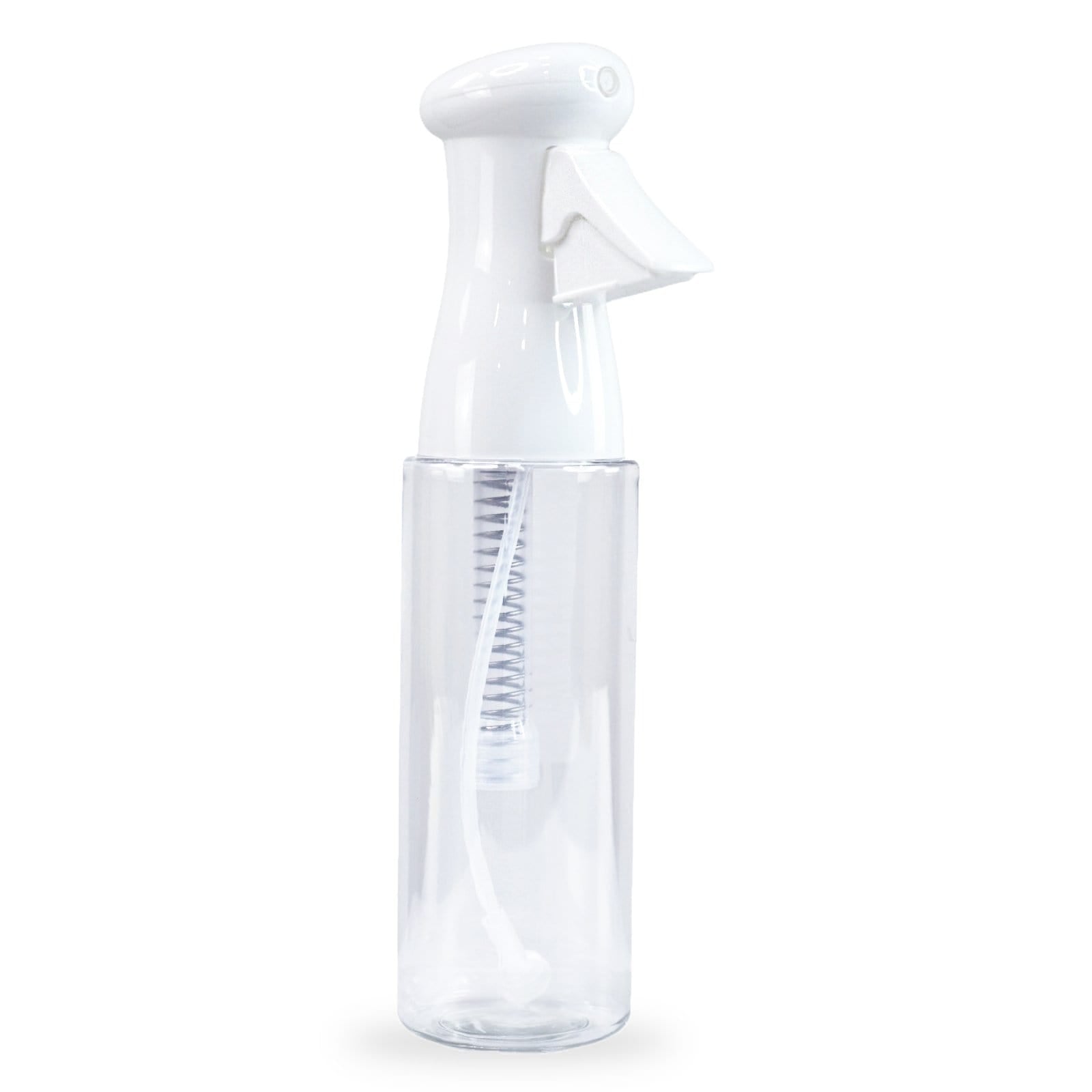 Premium Continuous Mist Spray Bottle for Hair - 12.2 Oz (Black, White, Clear) - Perfect for Salon Styling, Travel & DIY Hair Care