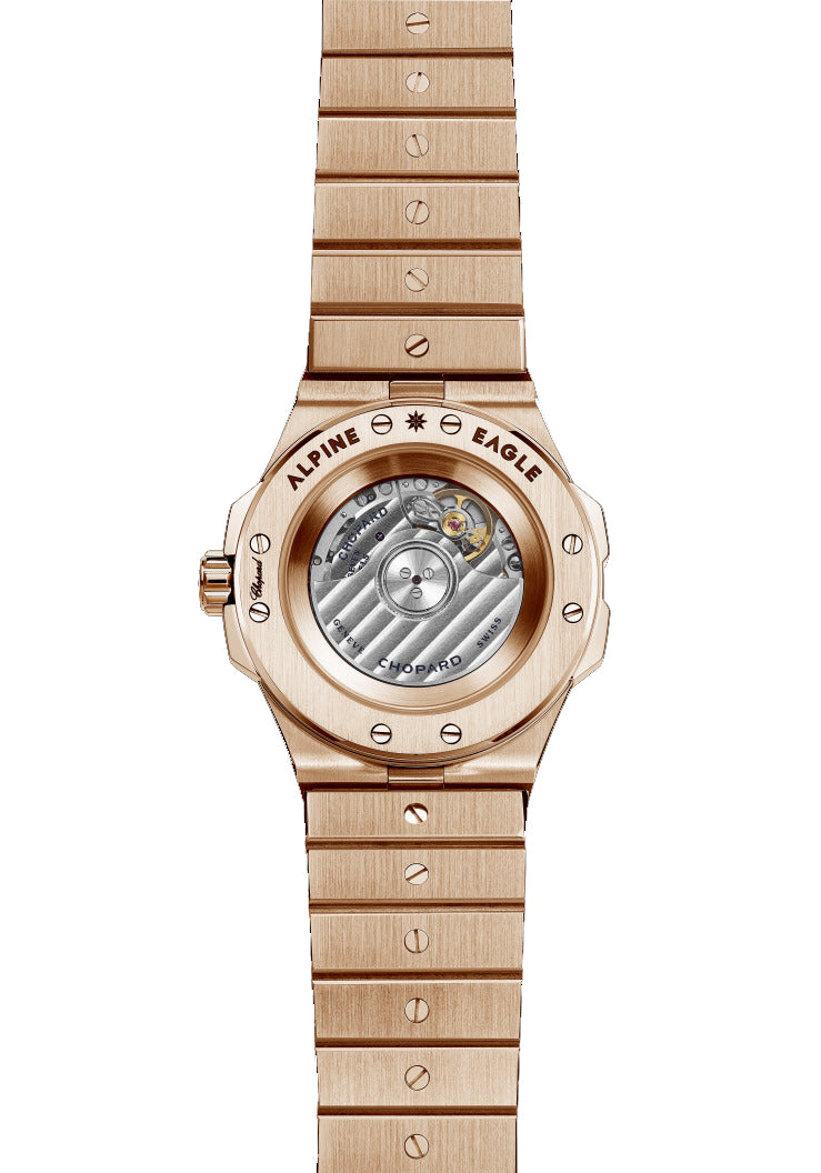 Chopard Alpine Eagle Small Rose Gold Women's Luxury Watch - Elegant Timepiece for Business, Evening Events & Special Occasions