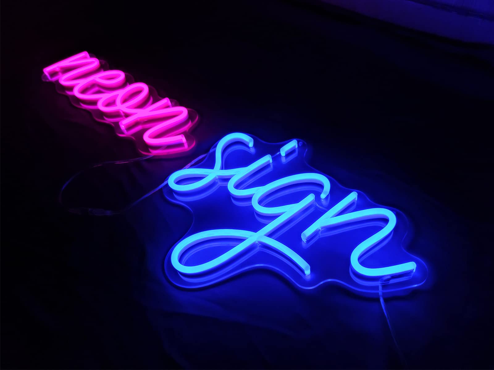 Custom LED Neon Signs - Personalized Handmade Neon Lights for Weddings, Name Gifts, Business Logos, Bars & Home Decor (80 Inch) - Perfect for Bedroom Wall Art, Party Decorations & Business Branding