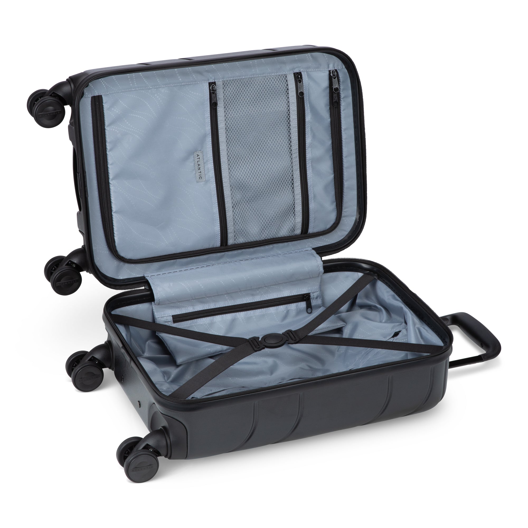 Atlantic Transmarine Carry On Luggage - Lightweight Hardside Spinner Suitcase with TSA Lock for Air Travel, Perfect for Business Trips & Weekend Getaways
