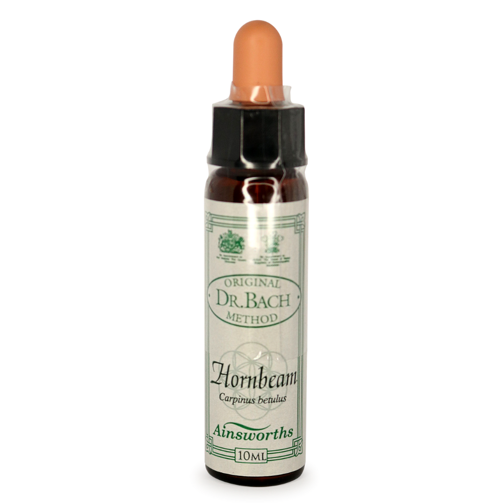 Ainsworths Bach Flower Remedies Hornbeam - Natural Stress Relief & Emotional Balance Drops - Perfect for Daily Wellness & Relaxation