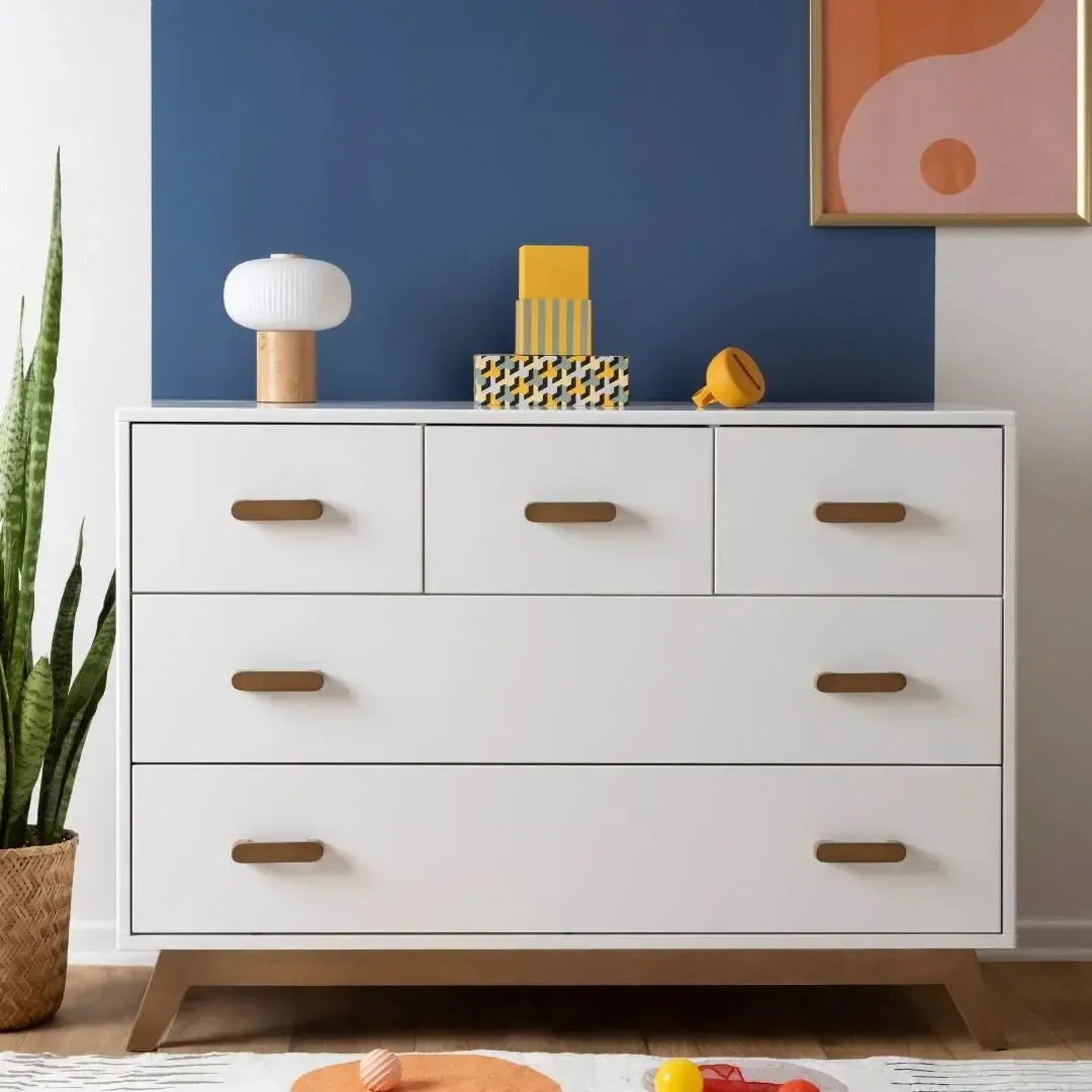White + Walnut
