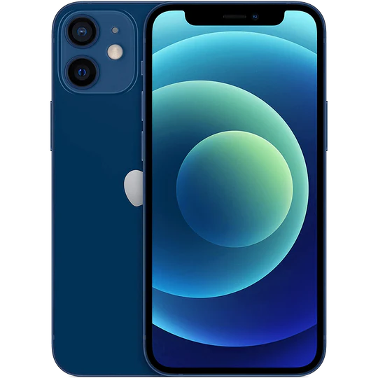 Refurbished Apple iPhone 12 Mini 64GB/128GB/256GB - Unlocked Smartphone with VAT Included | Perfect for Travel, Work & Everyday Use