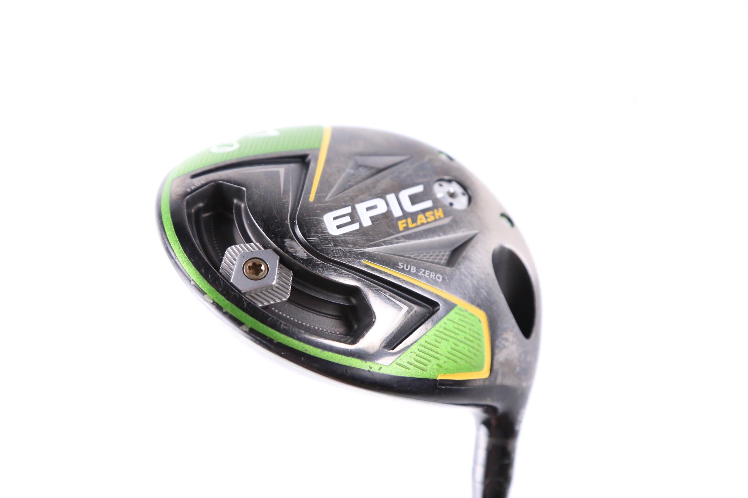 Used Callaway Epic Flash Sub Zero Driver 10.5° Stiff Flex Mitsubishi Fubuki Shaft RH - Premium Golf Club for Men, Perfect for Improving Distance & Accuracy on the Course