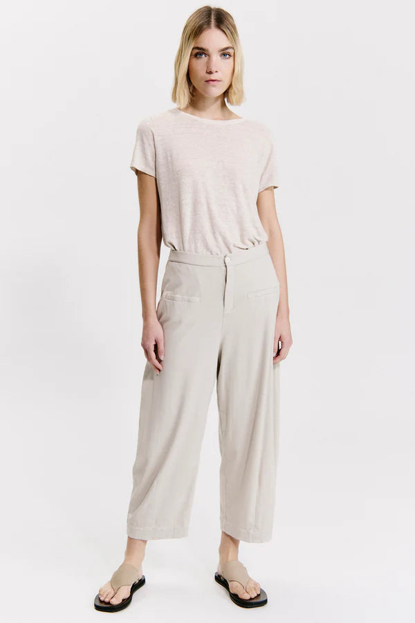Stretch Cotton Trousers for Women - Comfort Fit Soft Breathable Casual Pants - Perfect for Work, Travel and Everyday Wear