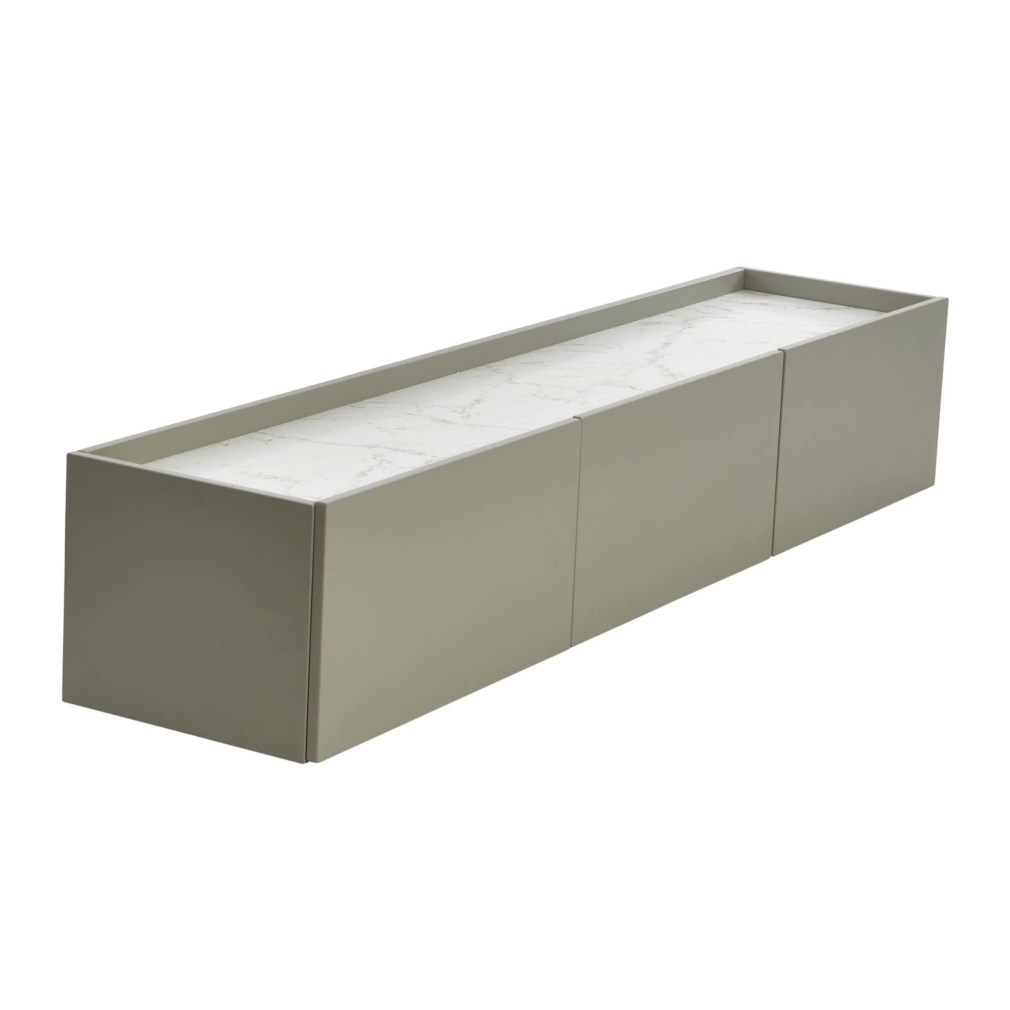 Creative Co-Op Floating 3-Door Console Cabinet - 16