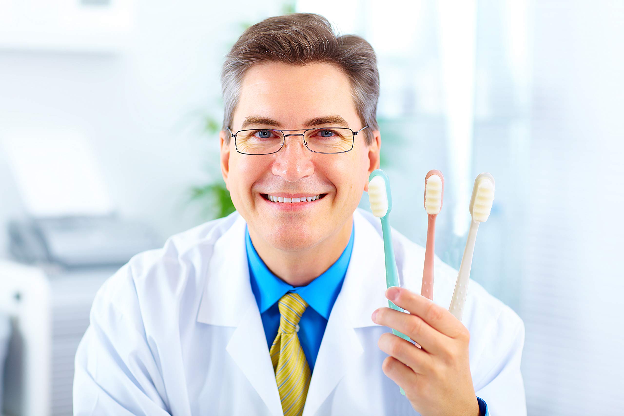 Extra Soft Toothbrushes for Adults - 20,000 Ultra Fine Bristles, Gentle Gum Care for Sensitive Teeth, Super Soft Nano Toothbrush Set | Perfect for Travel, Daily Oral Hygiene & Post-Dental Care