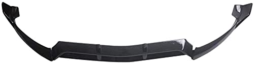 YOUNGERCAR Carbon Fiber Look Front Bumper Lip for 2015-2018 Mercedes-Benz W205 C-Class (C300 C43 AMG) - Sporty B-Style Design | Perfect for Car Enthusiasts & Auto Shows
