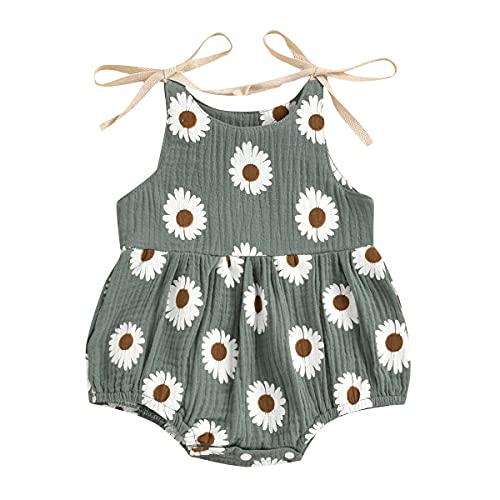 Daisy Linen Green