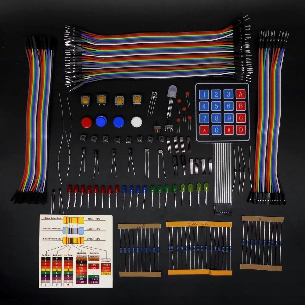 Ultimate STEM Electronic Projects Starter Kit for Arduino Mega2560 - Includes LCD1602, Servo Motor, Sensors, Breadboard & 50+ Components with Step-by-Step Tutorial | Perfect for Robotics, Home Automation & STEM Education Projects