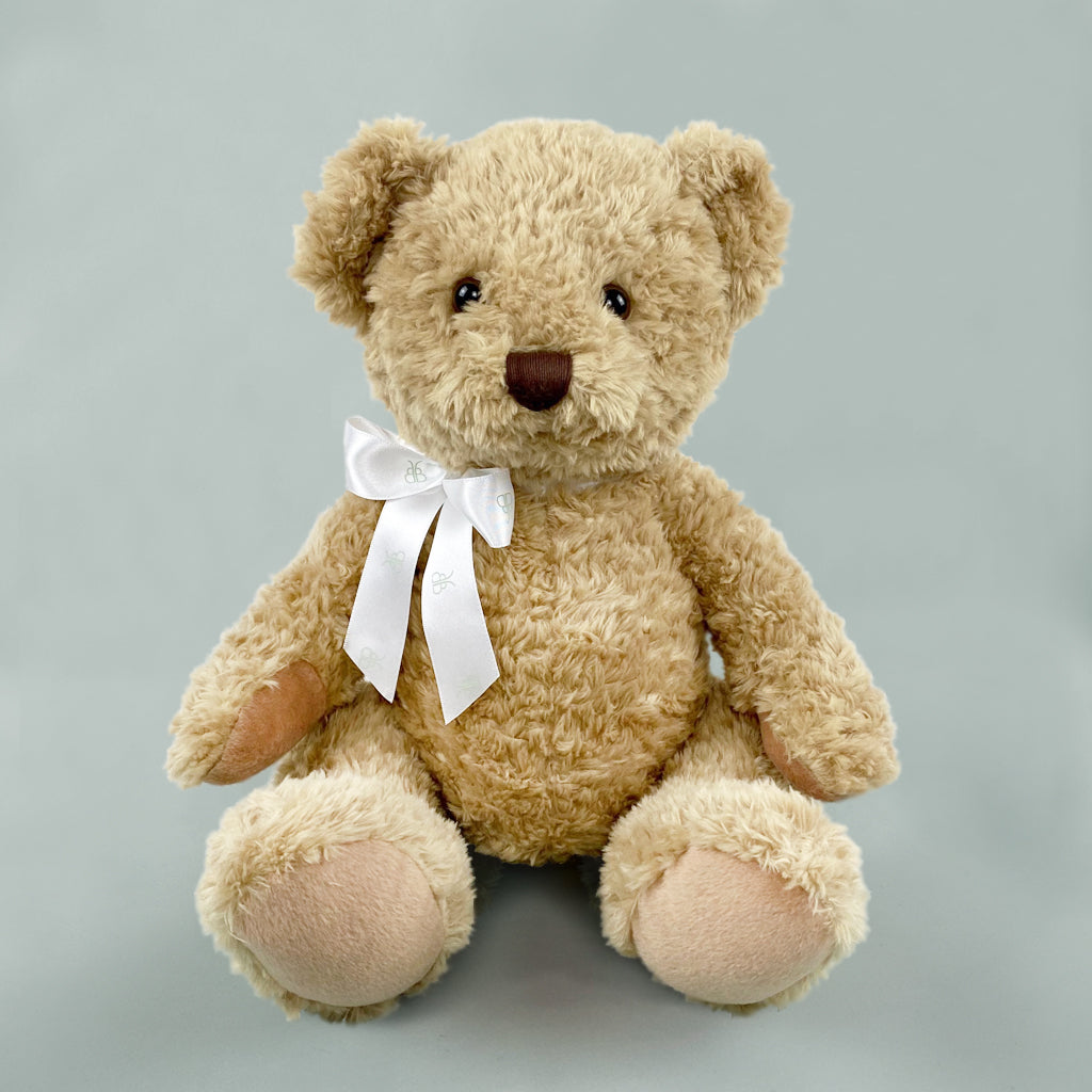 Bernard Bear 28cm Plush Stuffed Animal - Soft Cuddly Teddy Bear Gift for Kids & Collectors | Perfect for Birthdays, Nursery Decor & Comfort Companions