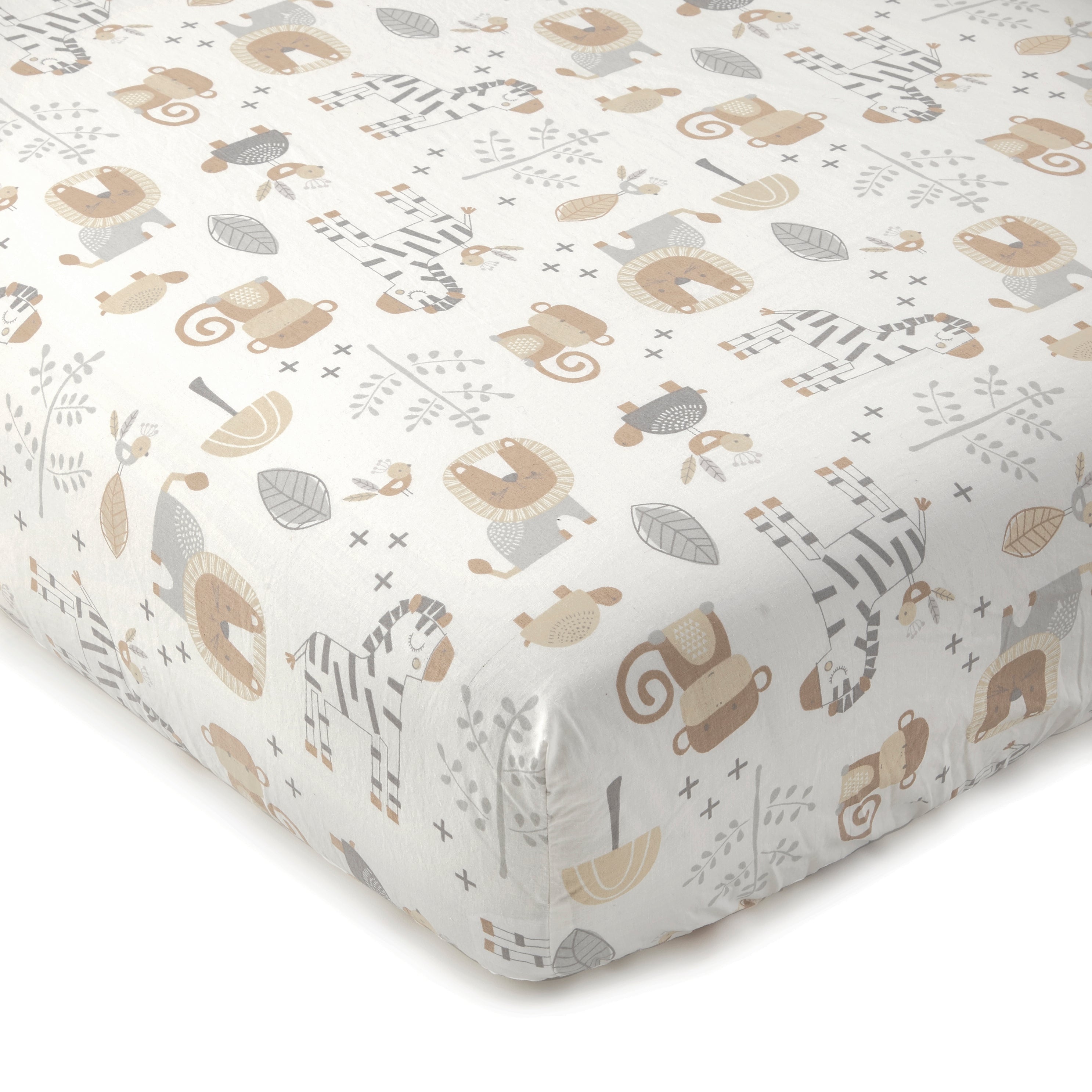 5-Piece Kenya Crib Bedding Set - Soft Baby Crib Sheets, Blanket & Bumper Pad - Perfect for Nursery, Newborn & Toddler Bedroom Decor