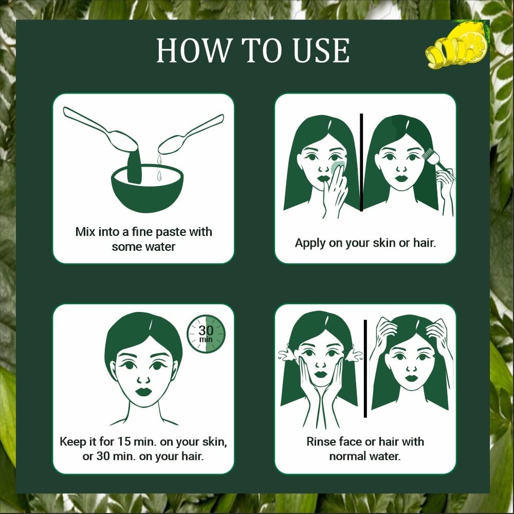 Yamkay Lemon Peel Powder (Citrus Limon) 100g - Natural Face Care for Glowing Skin, Brightening & Exfoliating - Perfect for DIY Face Masks & Skin Treatments