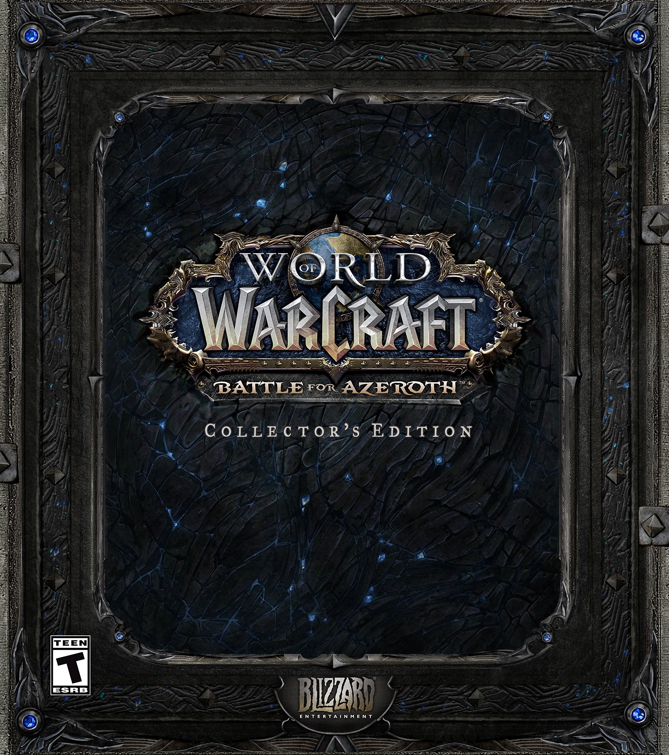 World of Warcraft Battle for Azeroth Collector's Edition PC Game - Limited Edition with Exclusive In-Game Items & Art Book - Perfect for MMORPG Fans & WoW Collectors