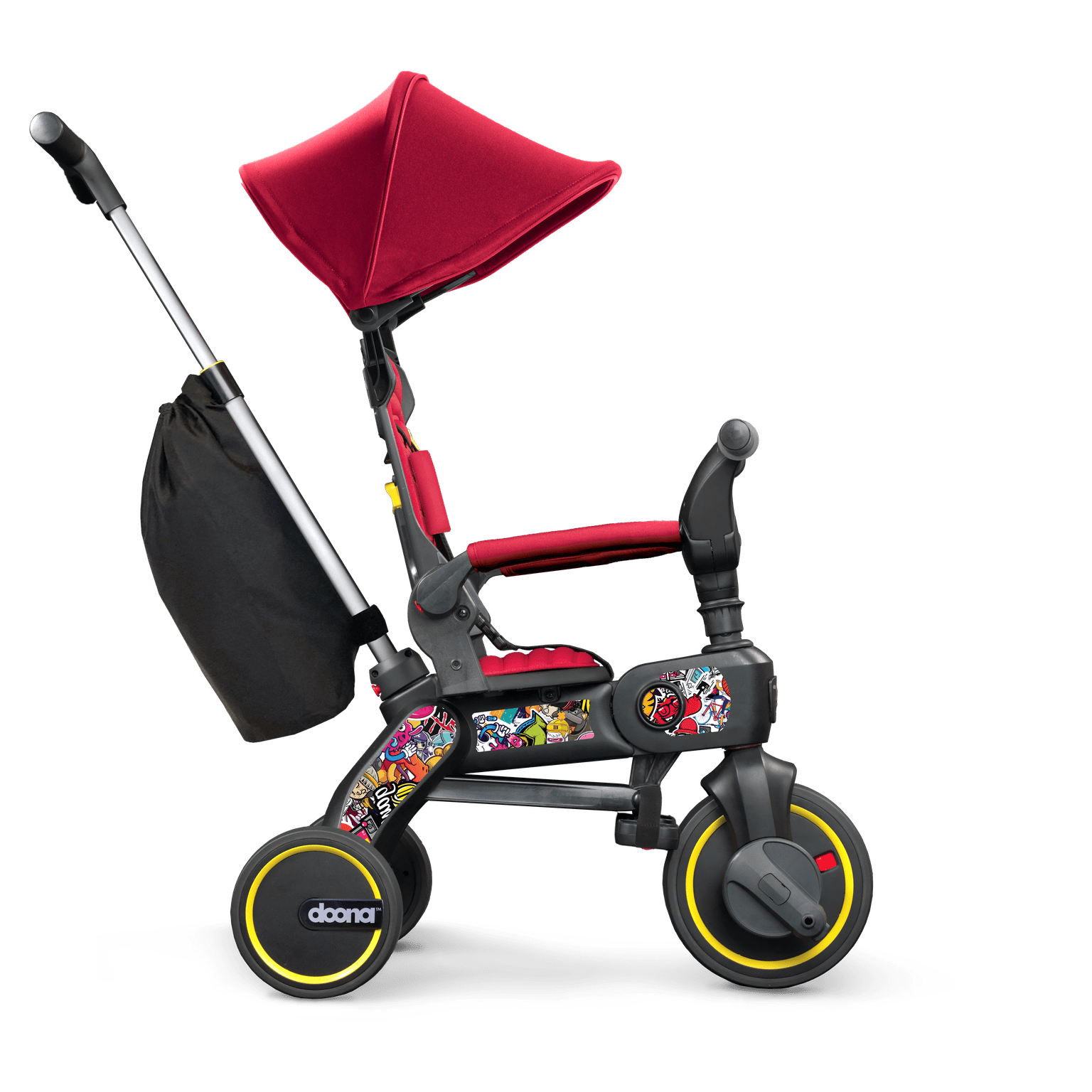 Doona Liki Trike Stickers - Decorative Vinyl Decals for Baby Stroller & Trike - Perfect for Personalizing Kids' Ride-On Toys, Strollers, and Tricycles - Indoor & Outdoor Use