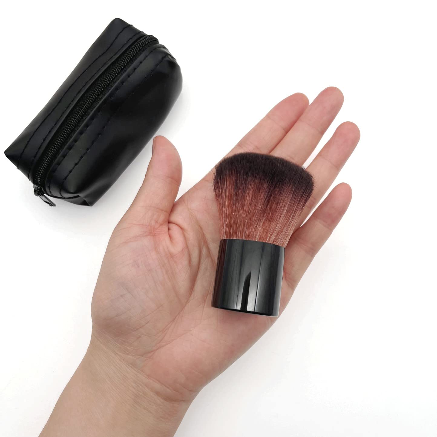 Professional Soft Face Powder Brush - Blush & Bronzer Makeup Tool for Travel