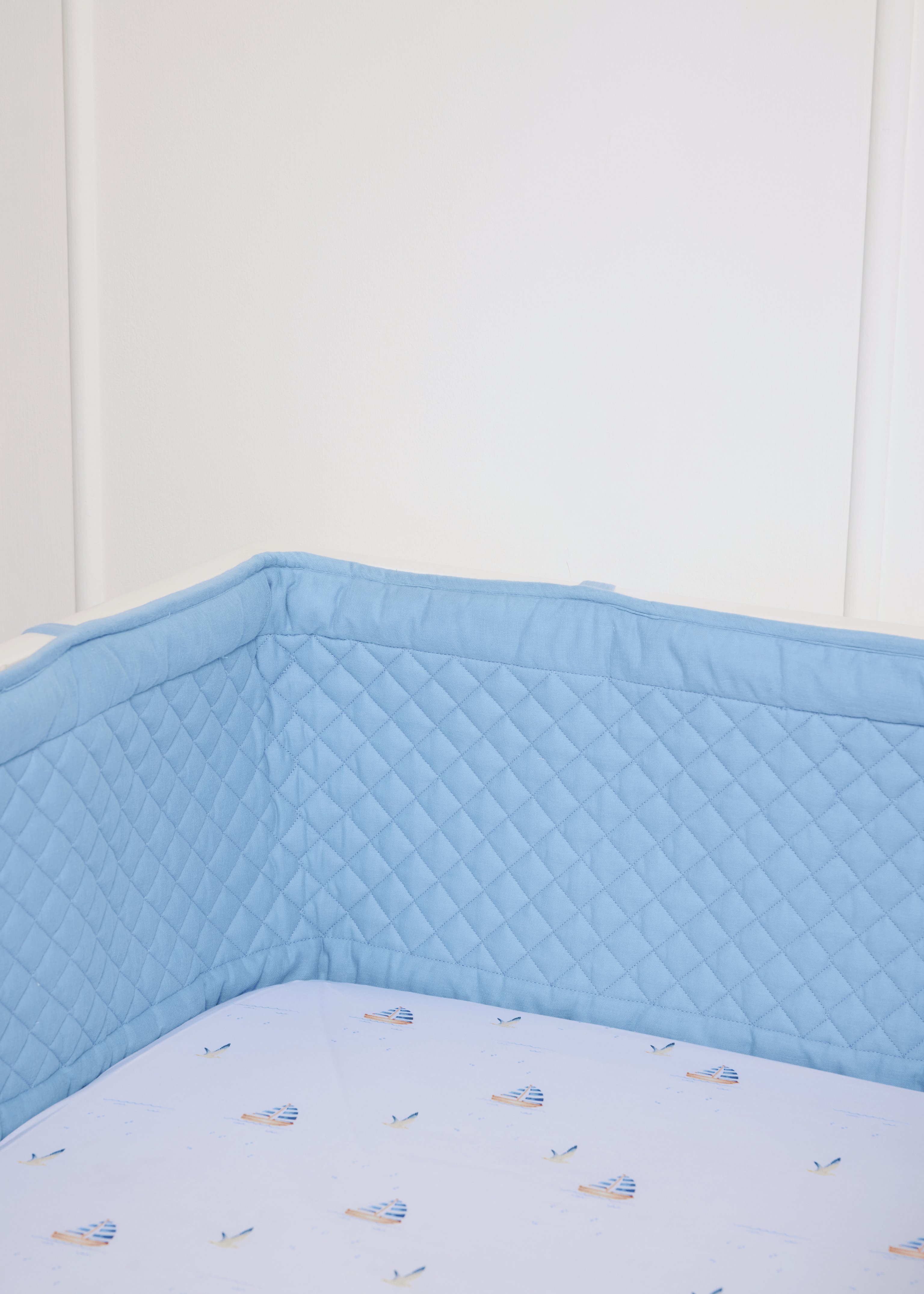 Premium Riviera Fitted Crib Sheet - Soft 100% Cotton Baby Bedding for Nursery & Toddler Safety | Perfect for Daycare, Travel & Home Use