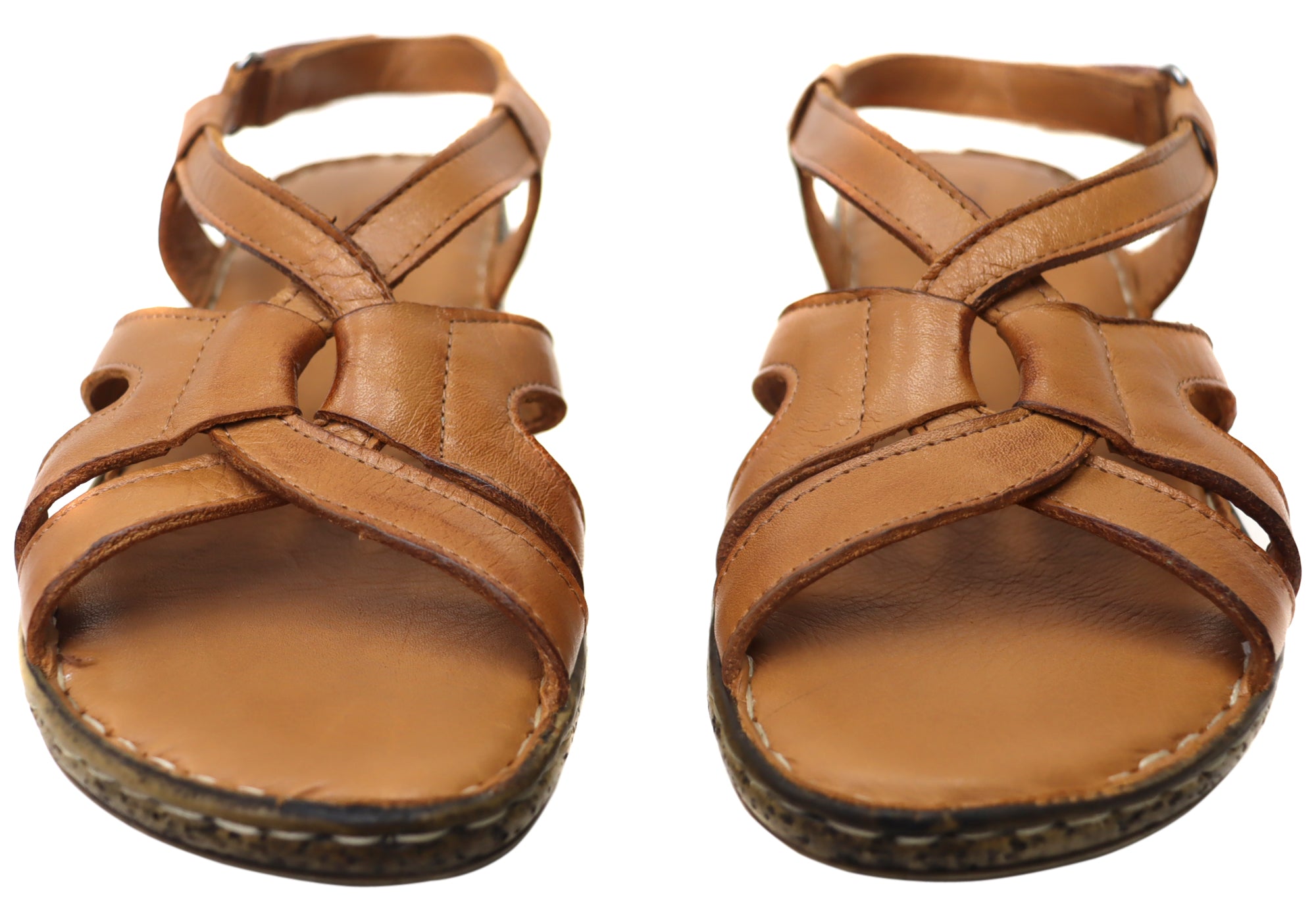 Orizonte Glory Women's Comfortable European Leather Sandals - Stylish & Breathable Summer Walking Shoes for Beach, Travel & Casual Outings