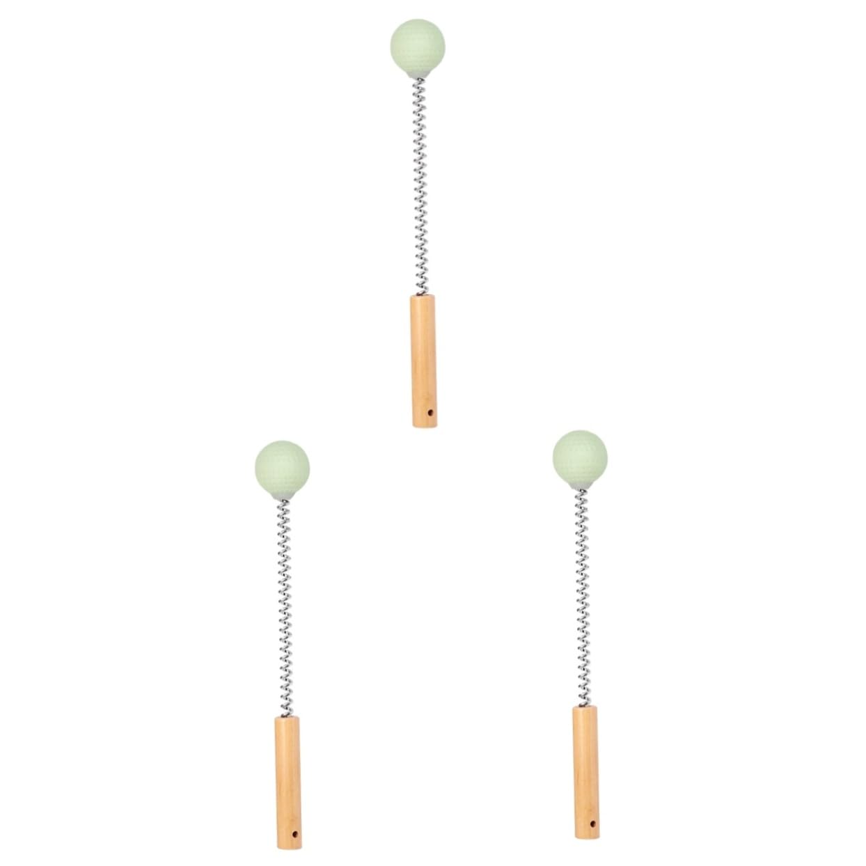 Lurrose 3-Pack Spring Massage Tools Set - Body Massager, Muscle Relief Stick, Back Massage Hammer for Pain Relief & Relaxation | Perfect for Home, Office & Travel Use