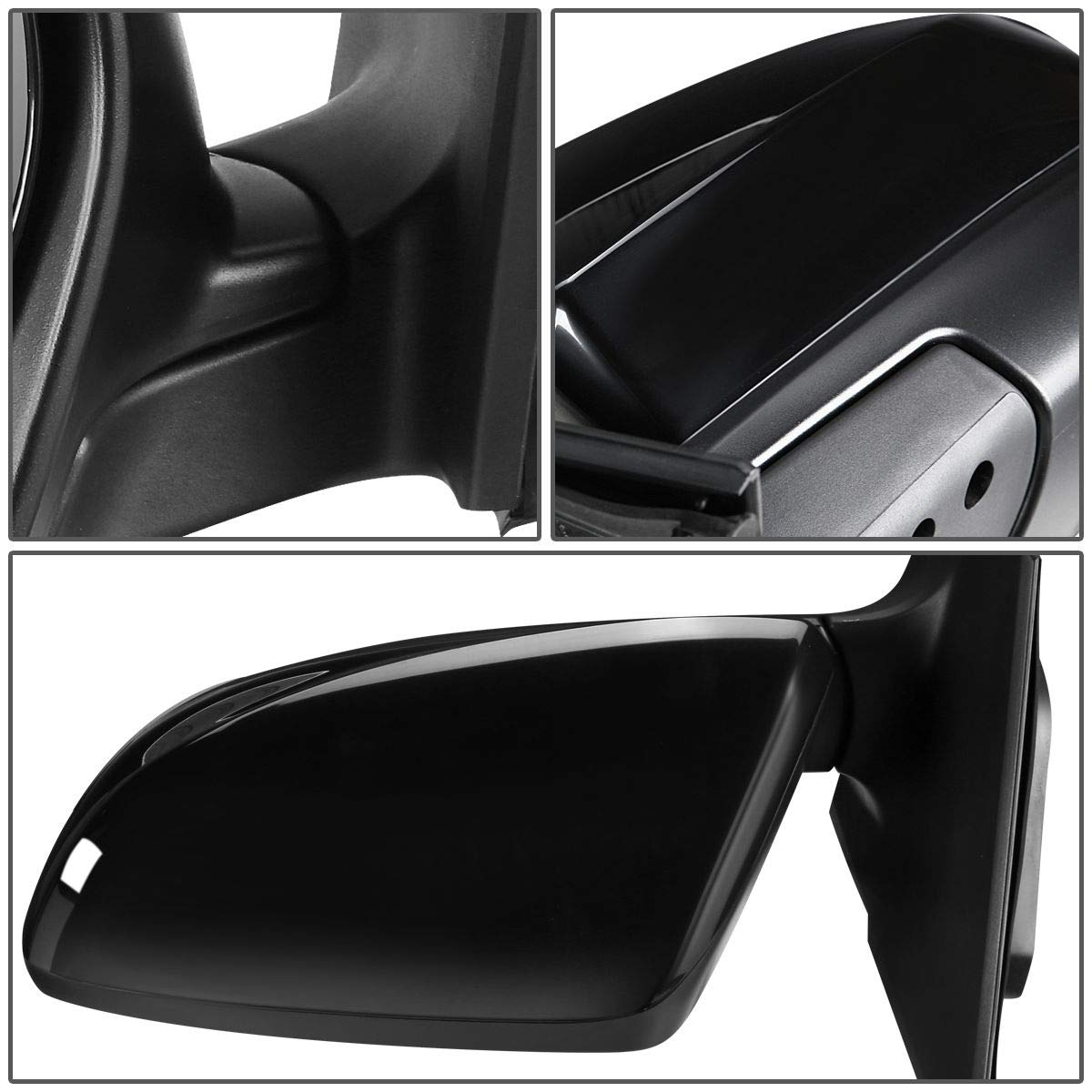 Auto Dynasty MA1320168 MA1321168 Pair OE Style Powered Rear Side View Door Mirrors Compatible with Mazda CX9 2010-2015 - Perfect for Safe Lane Changes & Parking Assistance