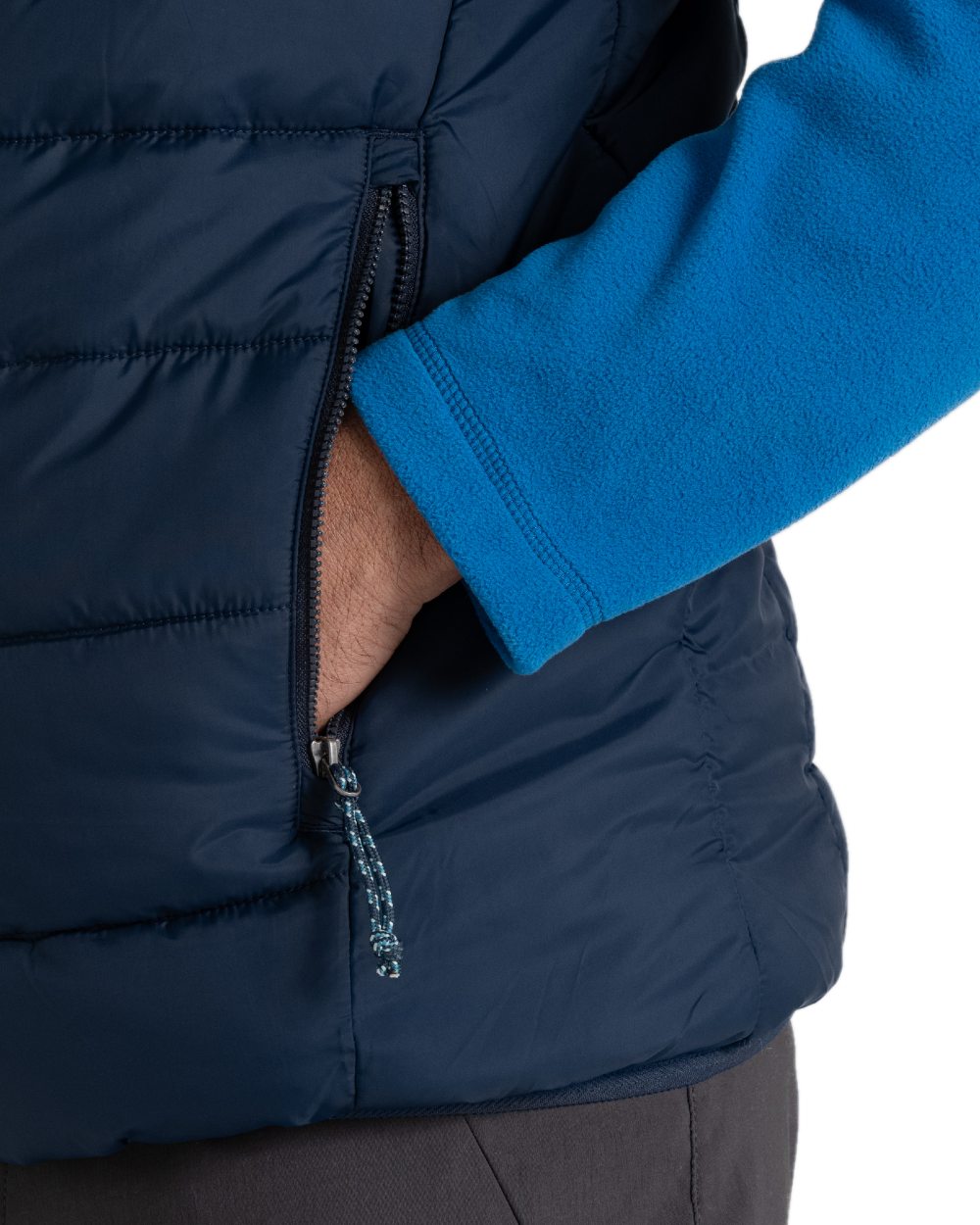 Craghoppers Men's Compresslite IX Insulated Vest - Lightweight Warm Puffer Vest for Outdoor Hiking, Camping & Travel