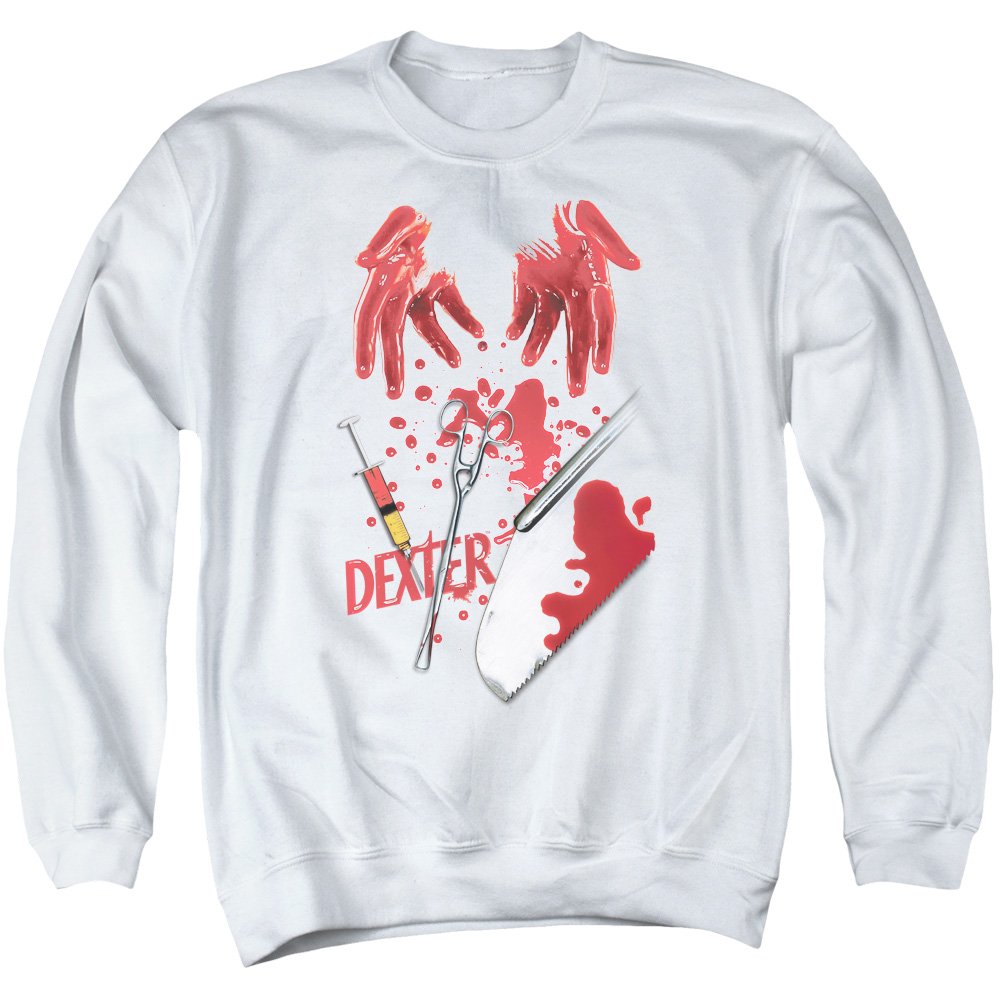 Dexter Tools of The Trade Unisex Crewneck Sweatshirt for Men & Women | Comfortable Casual Wear for Work, Gym & Everyday Outfits