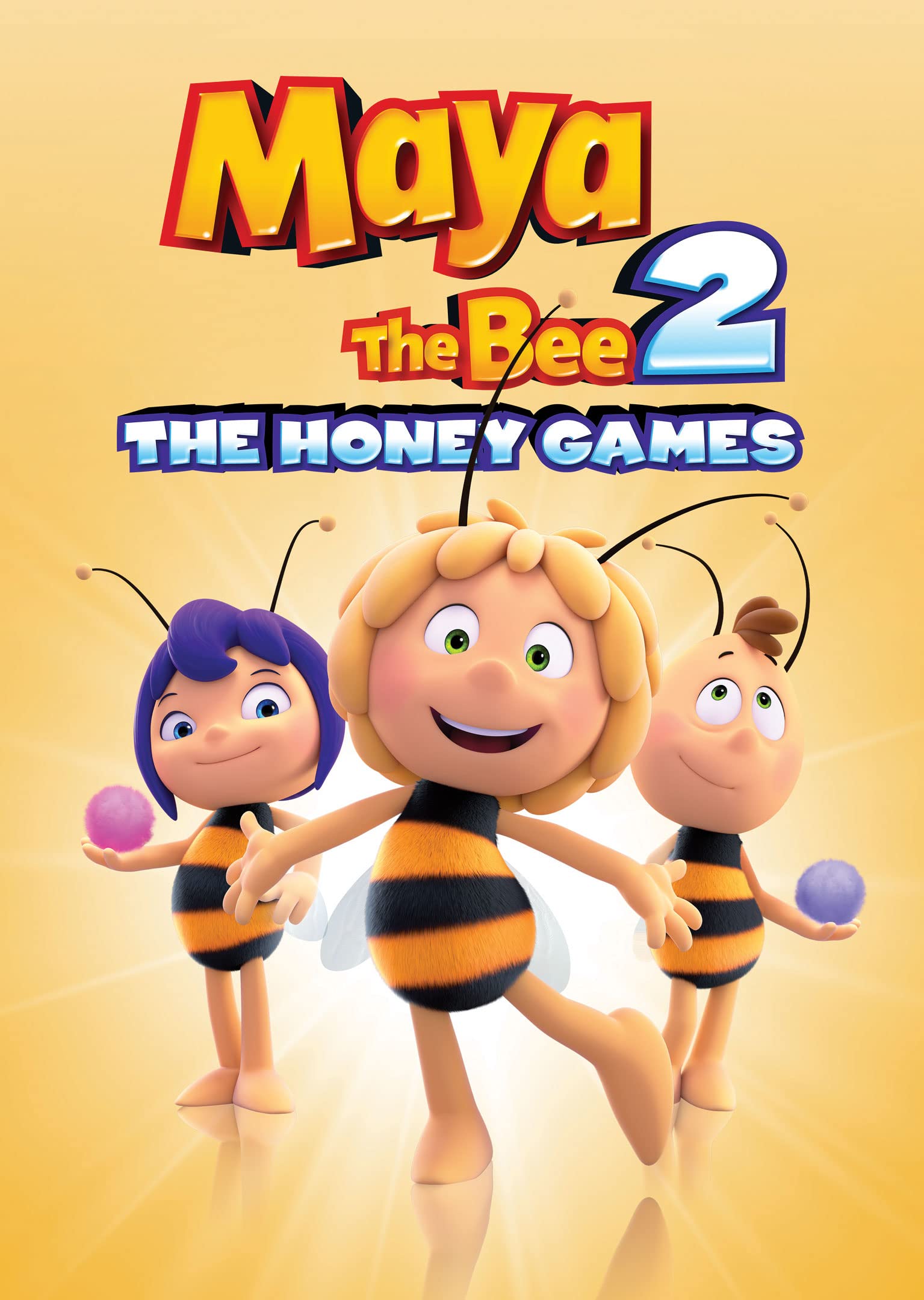Maya the Bee 2: The Honey Games DVD - Animated Kids Movie for Family Entertainment | Perfect for Birthday Gifts & Movie Nights