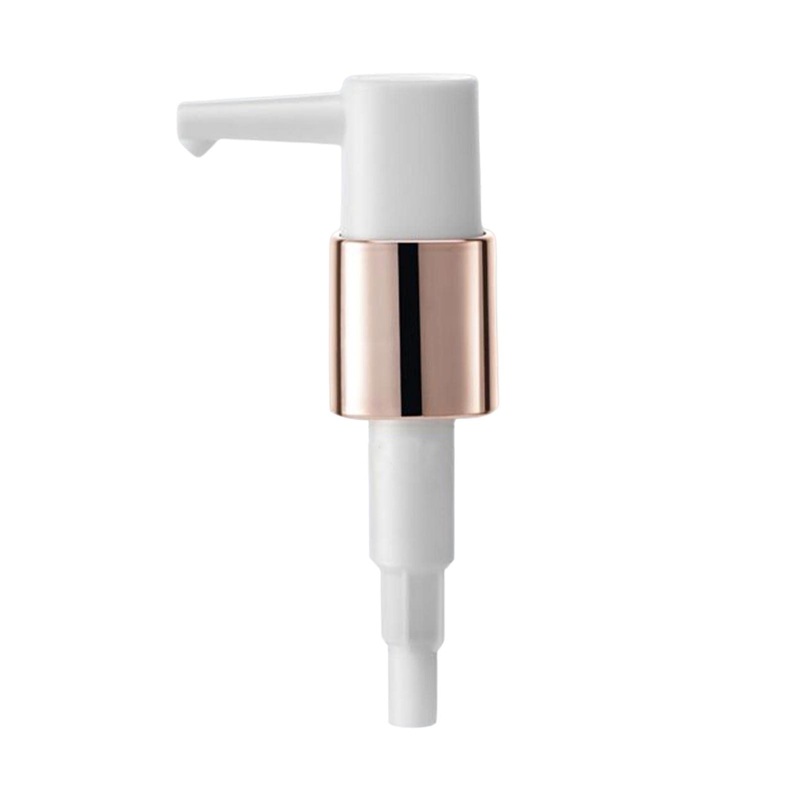 LYLA Sauce Dispenser Pump with Hose - Premium Kitchen Gadget for Olive Oil, Vinegar & Liquids - White Gold Stainless Steel Design - Perfect for Restaurants, Home Kitchens & Salad Bars