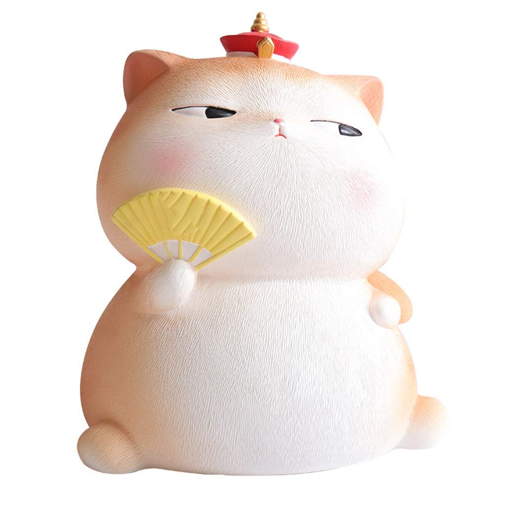 Super Capacity Piggy Bank for Kids & Adults - Cute Kitty Design Money Saving Tin for Valentine's Day, Birthday Gifts | Perfect for Home Savings, Piggy Bank Challenges & Financial Education