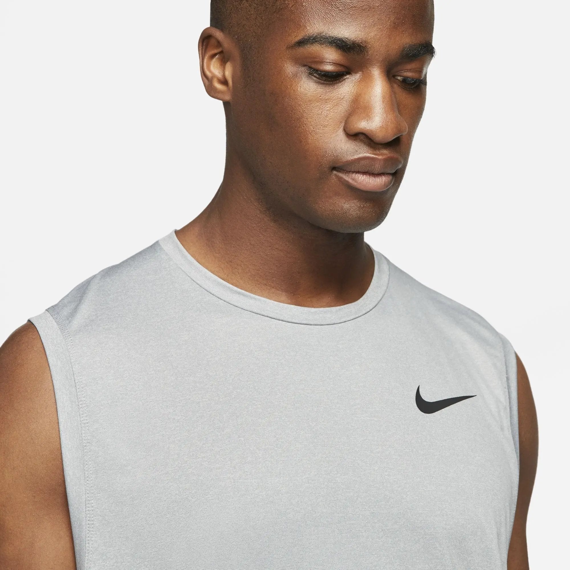 Nike Pro Dri-FIT Men's Compression Shirt - Moisture Wicking Workout Top for Running, Gym & Training | Lightweight & Breathable Athletic Performance Shirt