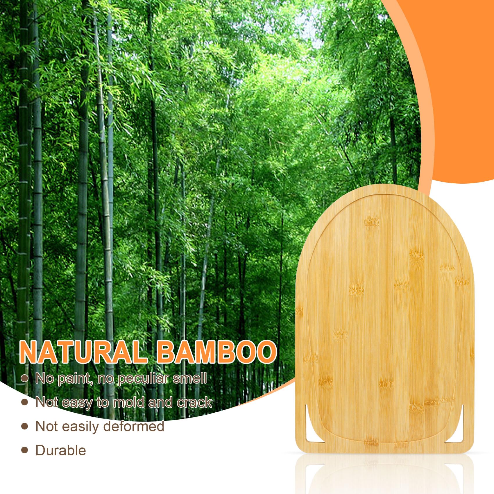 Bamboo Mixer Mat Slider for KitchenAid 4.5-5 Qt Stand Mixer - Non-Slip Countertop Storage Mover & Appliance Tray | Perfect for Baking, Cooking & Kitchen Organization