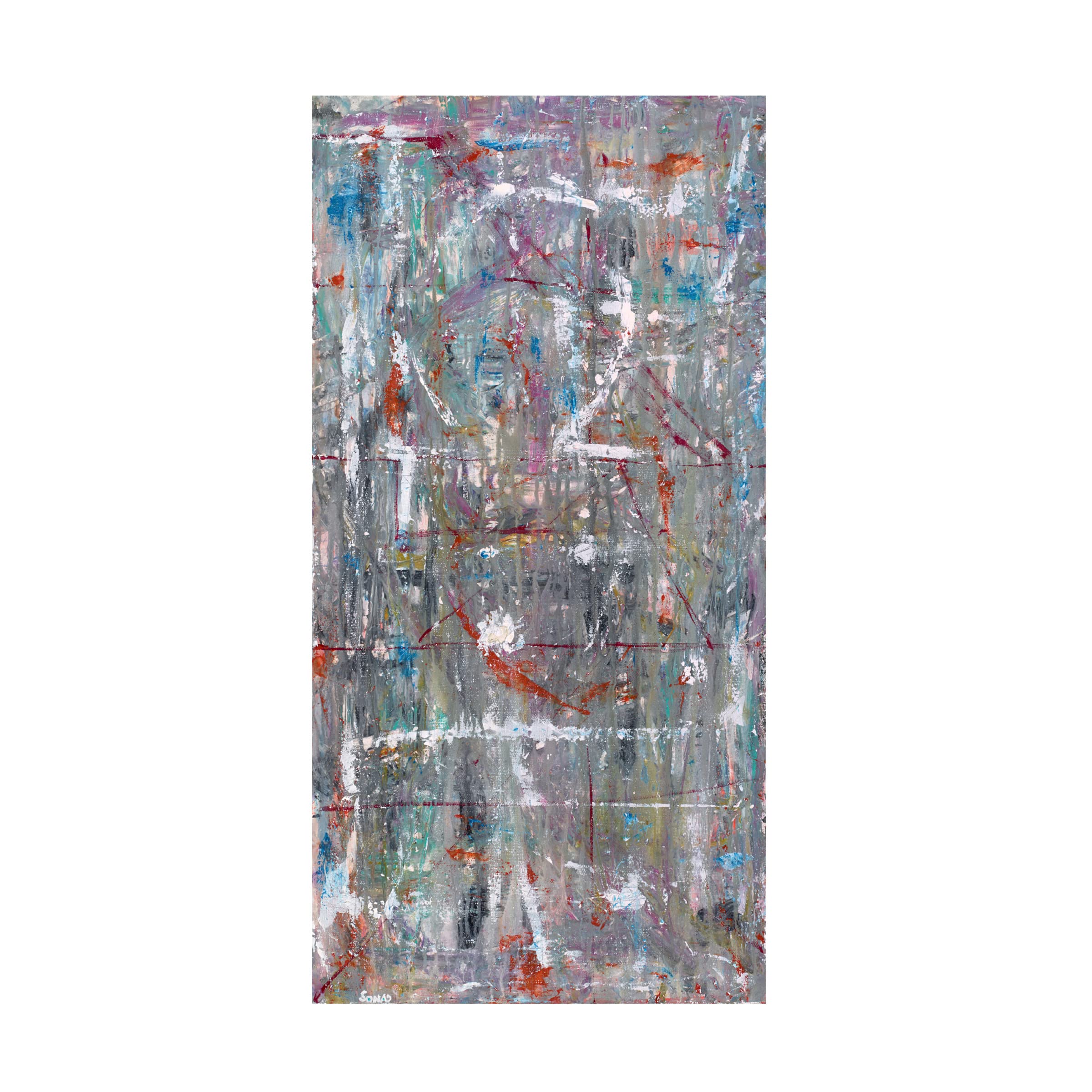 Trademark Fine Art 'Julibee Series Triptych 2' Canvas Wall Art by Sona - Modern Home Decor for Living Room, Bedroom & Office