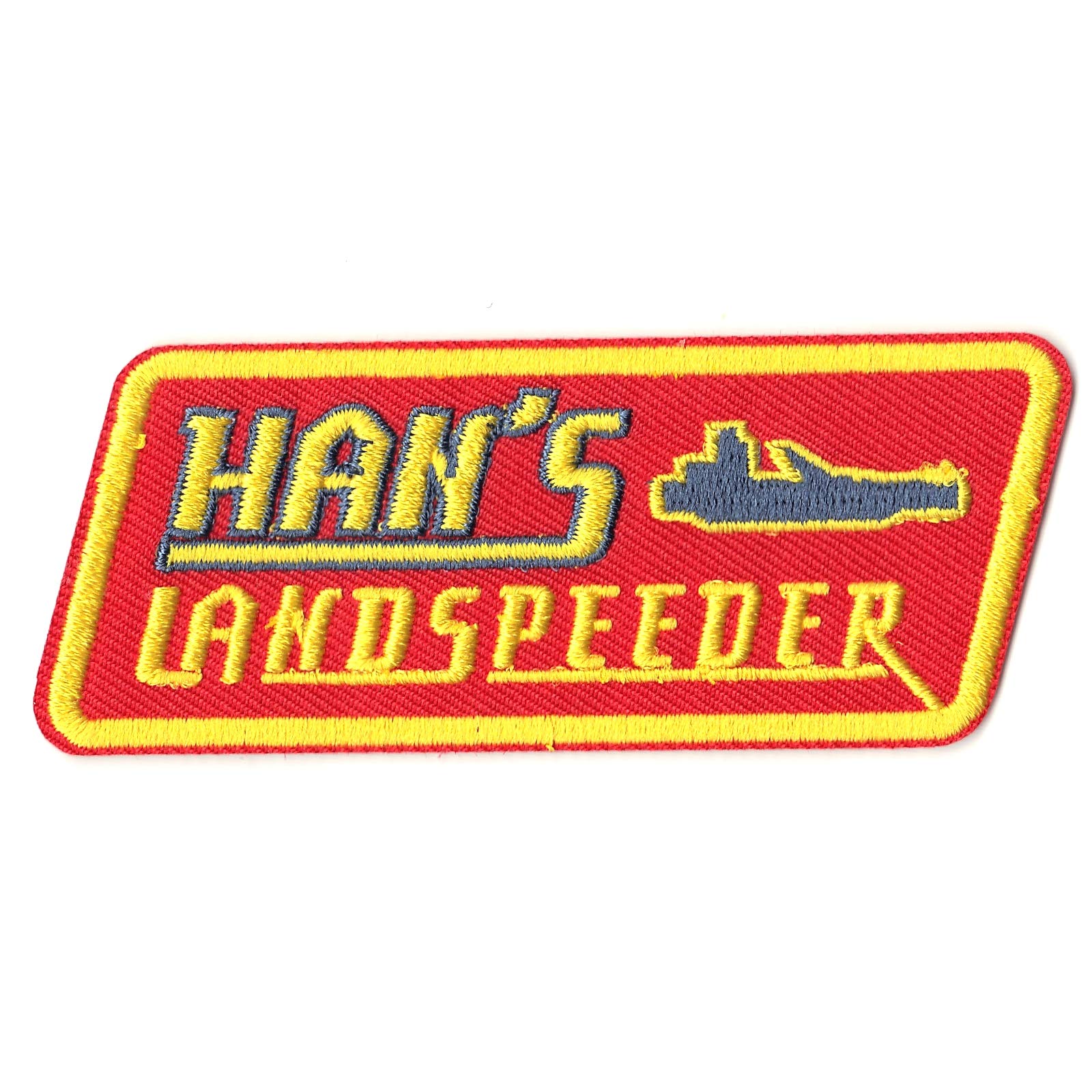 Star Wars Han Solo Landspeeder Embroidered Iron-On Patch - Disney Official Merchandise for Costumes, Jackets & Backpacks