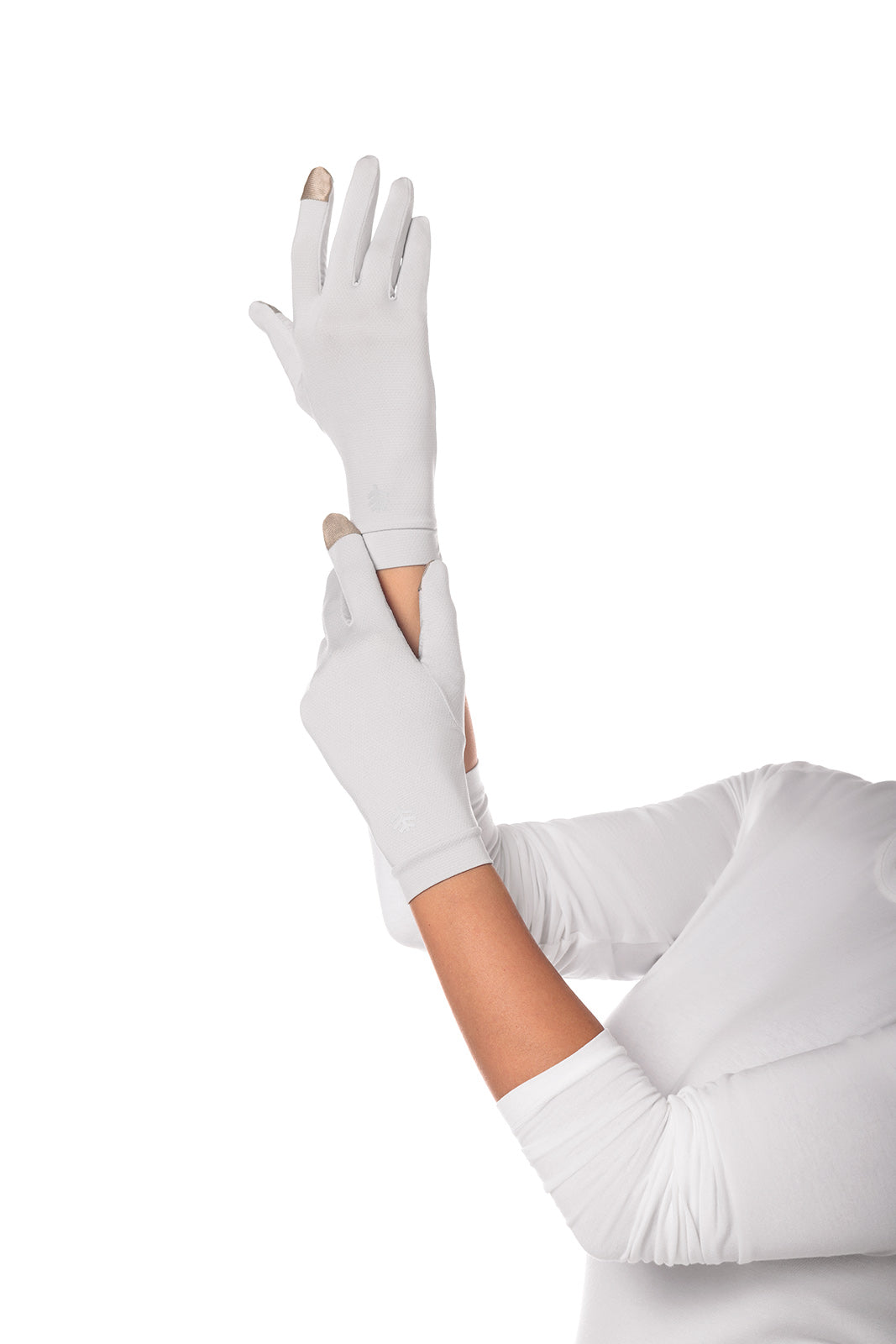 Unisex Gannett UV Protection Gloves - Sleek Grey Color | Sun Protection for Driving, Golf & Outdoor Activities