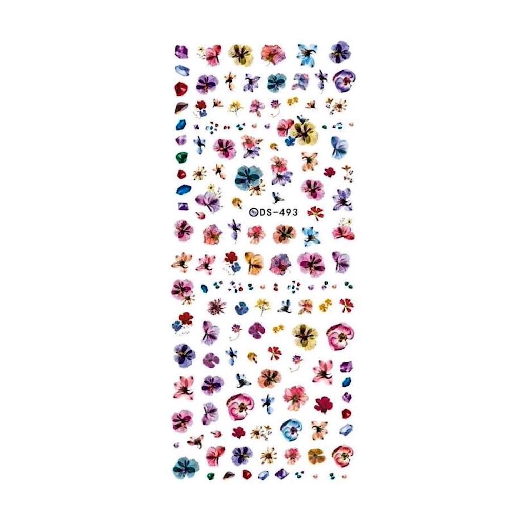 DS Collection Nail Art Stickers - Waterproof DIY Nail Decals for Women | Perfect for Parties, Weddings & Everyday Nail Designs