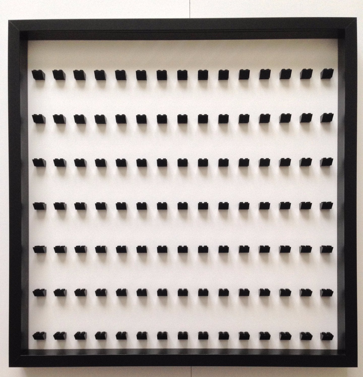 Large Black Display Frame for Lego® Minifigures - Showcase & Protect Your Collection - Perfect for Home Decor, Office Display, and Gift Giving