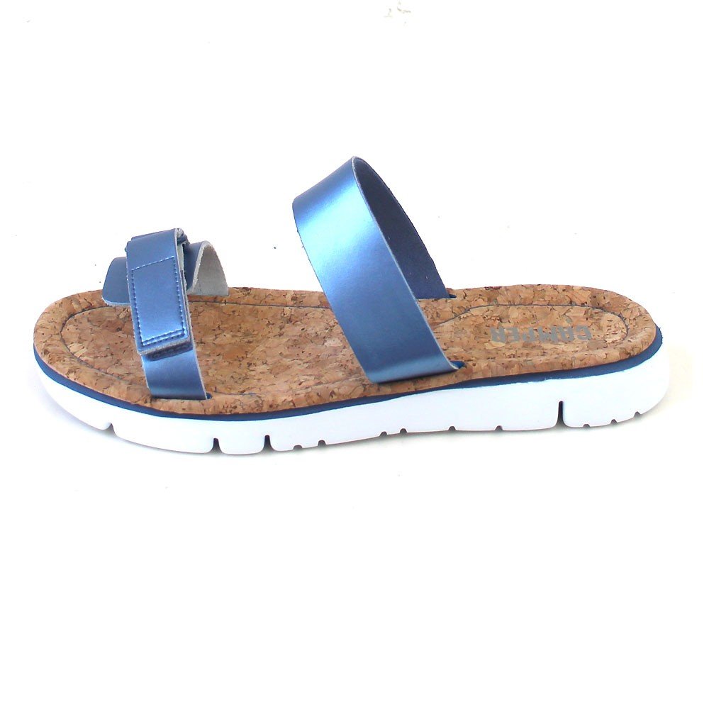 Camper Women's Oruga Comfortable Outdoor Sandals - Lightweight Hiking & Travel Shoes for Summer, Beach & Casual Wear (Blue)