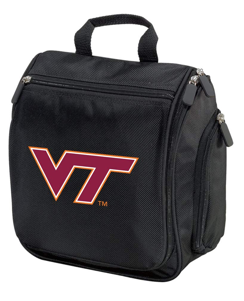 Virginia Tech Hanging Toiletry Bag for Travel - Waterproof Cosmetic Organizer with Multiple Pockets, Perfect for College Dorm, Gym, Camping & Business Trips