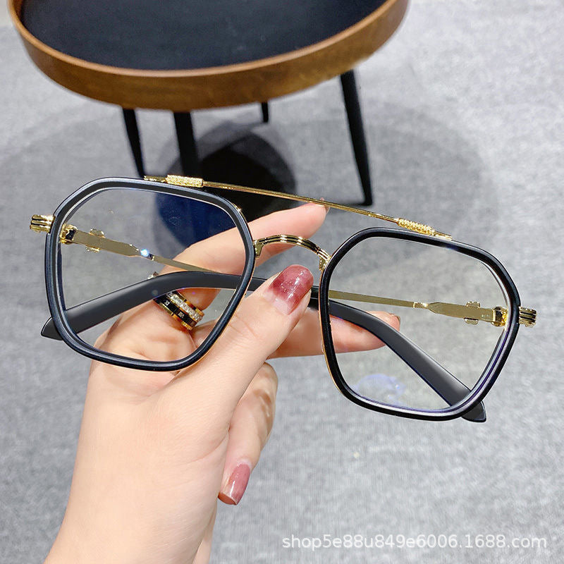 Stylish Geometric Lightweight Glasses for Men & Women - Trendy & Comfortable Eyewear for Reading, Driving, and Outdoor Activities