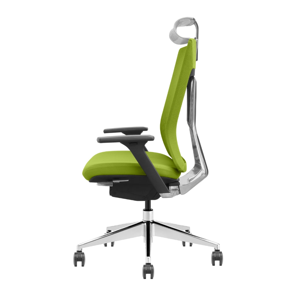 Ergonomic High Back Office Chair with Lumbar Support - Adjustable Swivel Desk Chair for Home & Work, Perfect for Long Hours Sitting & Back Pain Relief