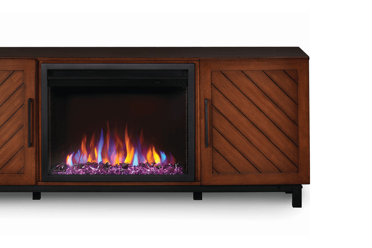 Napoleon Bella Walnut Media Console with 26