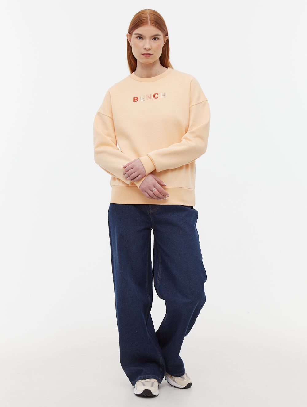 Lilem Block Letter Crew Neck Sweatshirt - Comfortable Unisex Pullover for Casual Wear, Street Style & Everyday Outfits