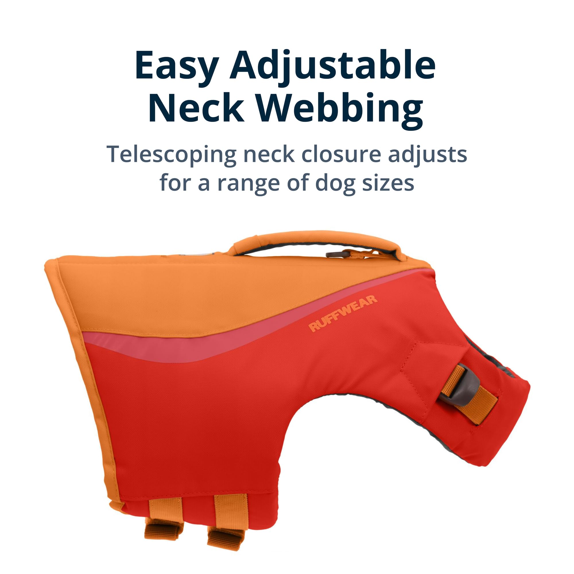 Ruffwear Float Coat Dog Life Jacket - Swimming Safety Vest with Handle for Small Dogs (Red Sumac) - Perfect for Boating, Swimming & Water Activities
