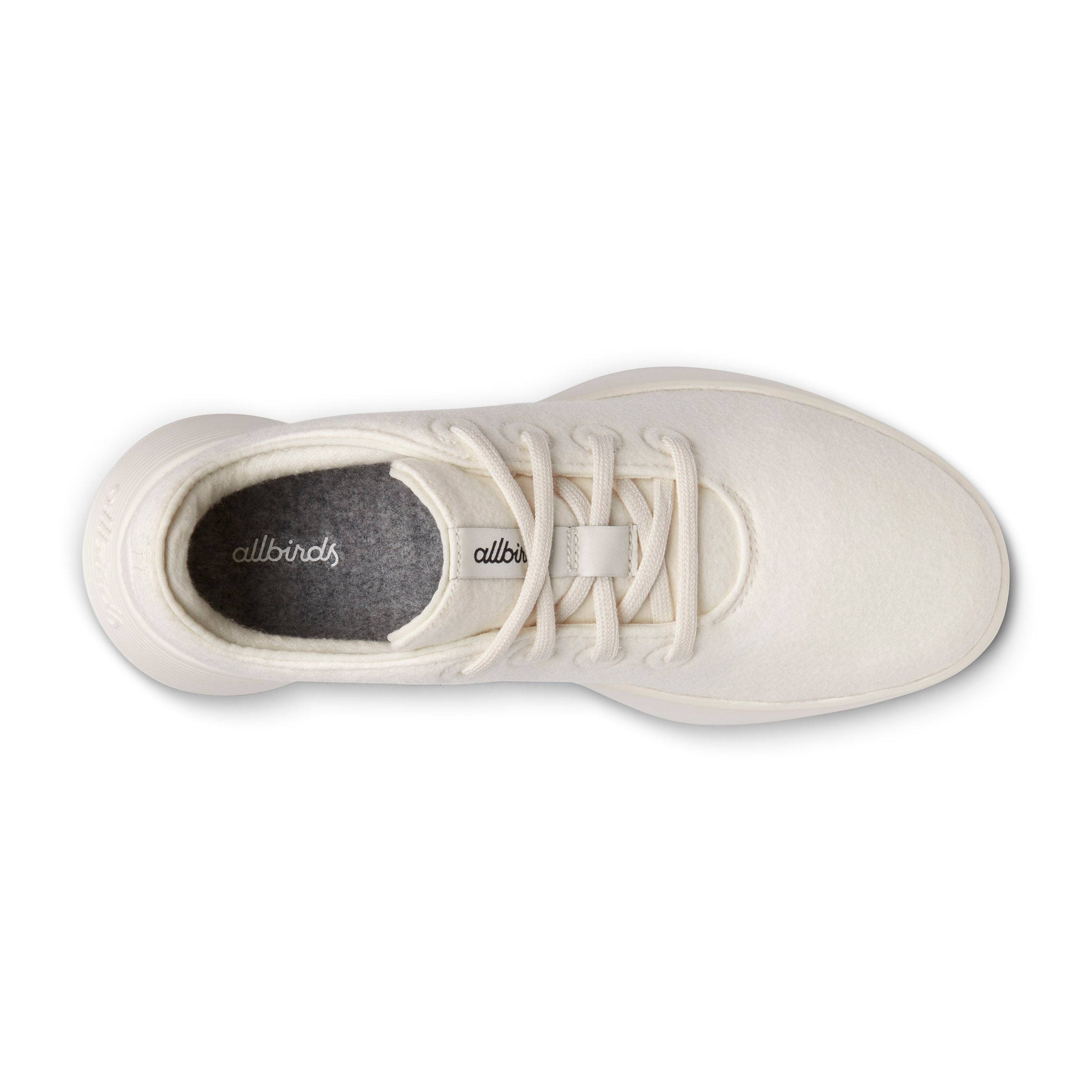 Women's Wool Runner Go Sneakers - Natural White with Neutral Sole | Comfortable & Eco-Friendly Shoes for Walking, Running & Casual Wear