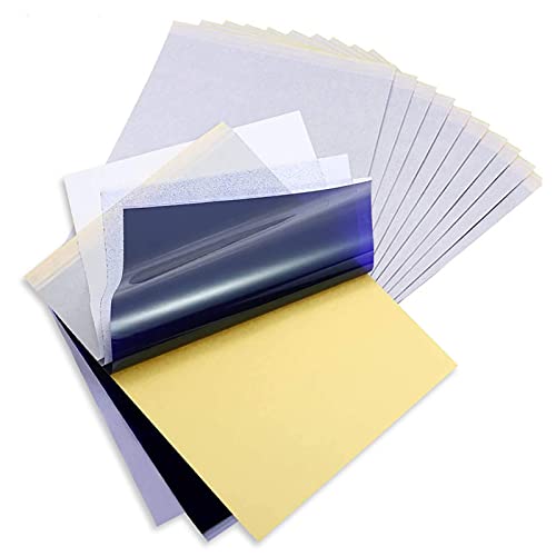 Premium CINRA Tattoo Transfer Paper - 30 Sheets Thermal Stencil Paper (8.5