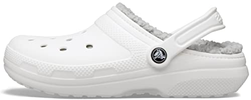 Crocs Unisex Classic Lined Clog - Fuzzy Winter Slippers for Men & Women | Cozy Indoor & Outdoor Comfort for Home, Office & Travel