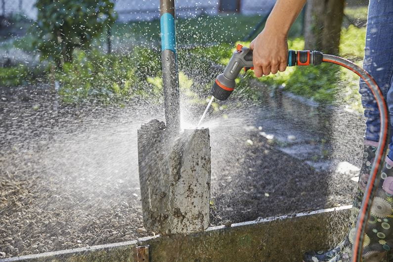 Gardena Comfort Cleaning Nozzle ecoPulse™ 18304 20 - High Pressure Spray Nozzle for Garden Hose, Patio, Deck & Car Washing
