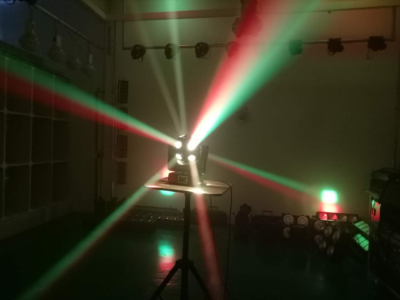 12X10W RGBW 4in1 LED Moving Head Light - 360° Endless Rotation Stage Beam Light for DJ, Disco, KTV, Wedding & Party Lighting (1PC) | Professional Stage Lighting Equipment for Live Shows & Events