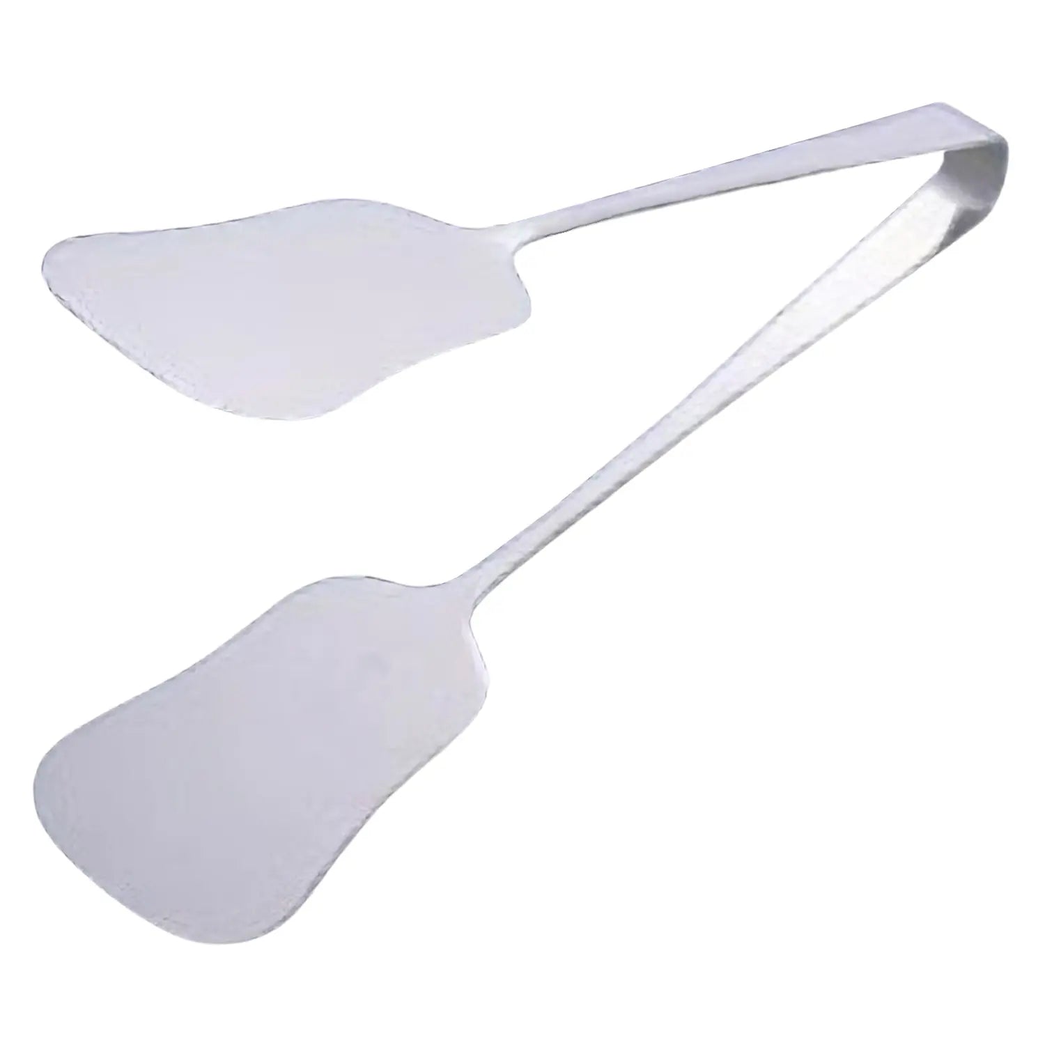 Premium Stainless Steel Pastry Tongs - 12 Inch Baking & Serving Tongs for Cakes, Cookies, Pastries - Perfect for Bakeries, Cafes & Home Kitchen Use