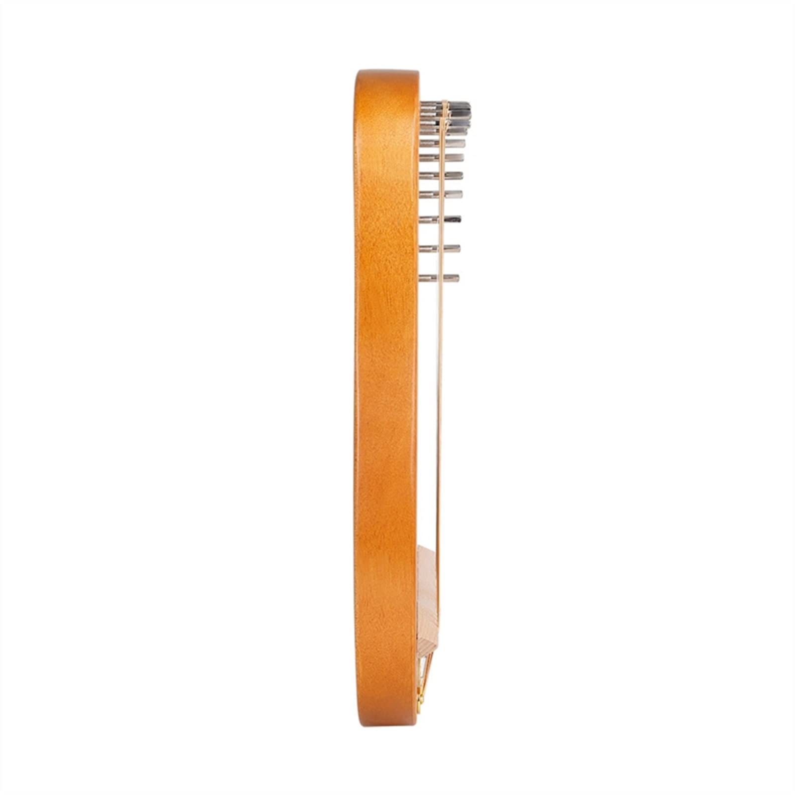 16 String Mahogany Lyre Harp - Handcrafted Musical Instrument with Tuning Wrench | Perfect for Beginners, Meditation, Celtic Music & Home Decor